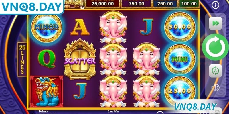 Các biểu tượng được thiết kế đặc sắc, thưởng cao